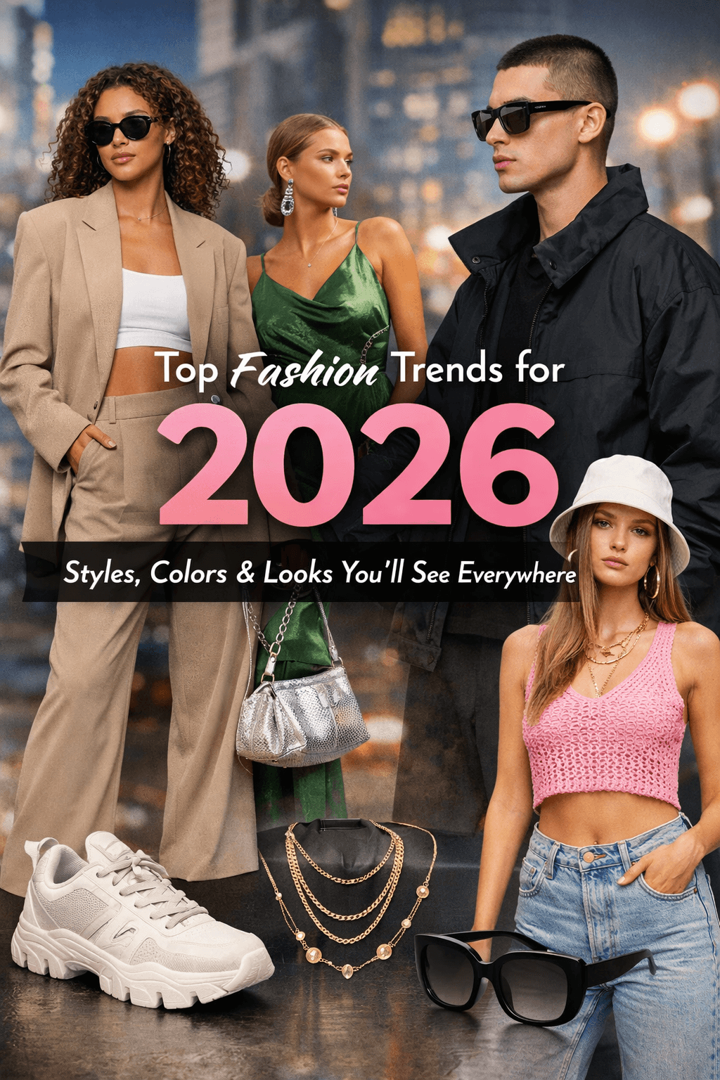 Top Fashion Trends for 2026: Styles, Colors & Looks You’ll See Everywhere