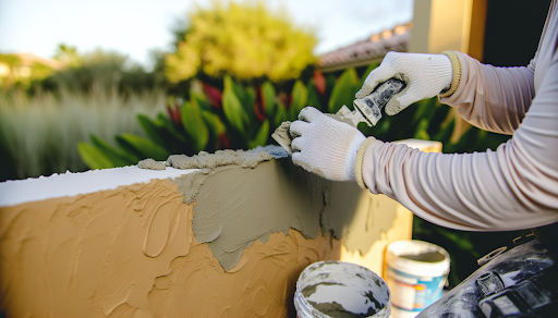 stucco wall installation in Bradenton, FL