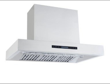 36-inch island range hood