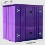 3.5 x 7.5 storage unit